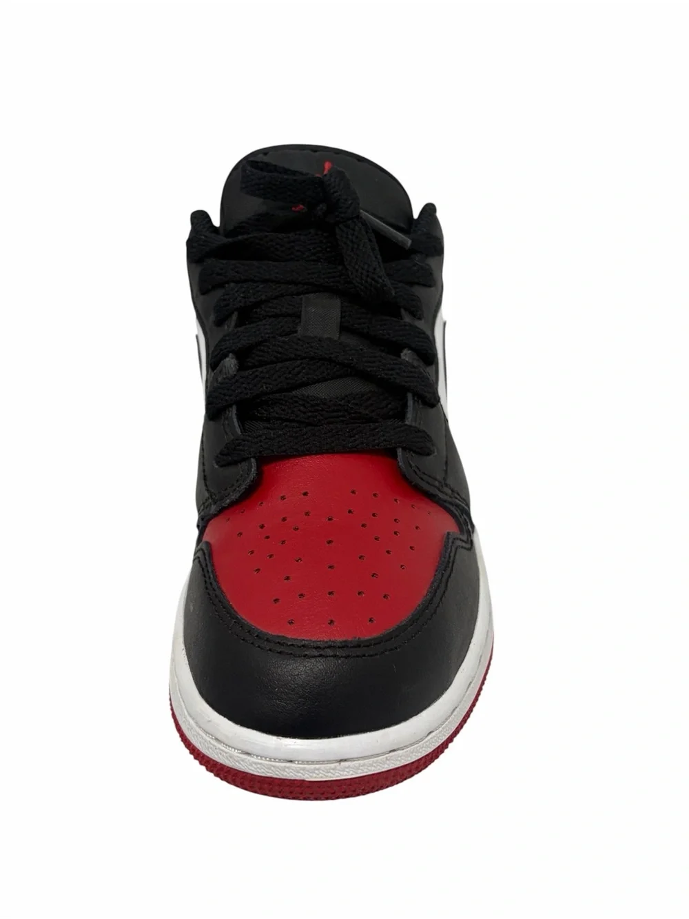 Nike Air Jordon Low 1 “Bred Toe 2.0” Boy’s Sneakers - Brand New - Size 4.5